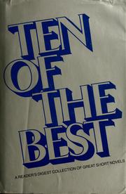 Cover of: Ten of the best by selected by the editors of Reader's digest.