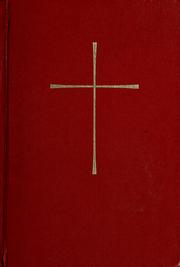 Cover of: Proposed, the Book of common prayer: and administration of the sacraments and other rites and ceremonies of the Church : together with the Psalter or Psalms of David