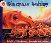 Cover of: Dinosaur babies by Kathleen Weidner Zoehfeld