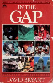 Cover of: In the gap by Bryant, David