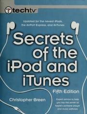 Cover of: Secrets of the iPod and iTunes by Christopher Breen