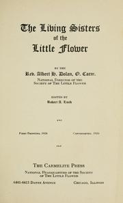 Cover of: The living sisters of the Little Flower