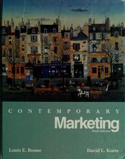 Cover of: Contemporary marketing