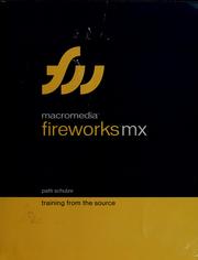 Cover of: Macromedia Fireworksmx by Patti Schulze
