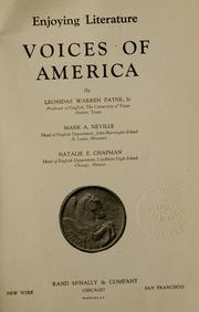 Cover of: Voices of America by Leonidas Warren Payne