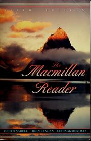 Cover of: The Macmillan reader by Judith Nadell