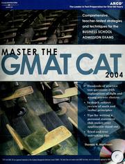 Cover of: Master the GMAT CAT, 2004