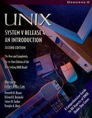 Cover of: UNIX System V, release 4: an introduction