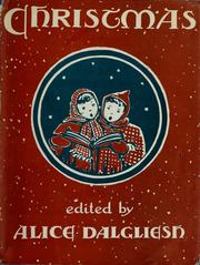 Cover of: Christmas by Alice Dalgliesh