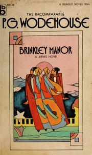 Cover of: Brinkley Manor by P. G. Wodehouse