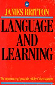 Cover of: Language and Learning (Pelican) by James Britton