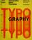Cover of: Typography: basic principles