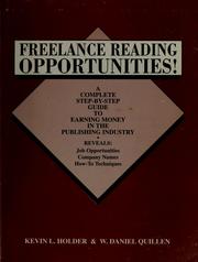 Cover of: Freelance reading opportunities!