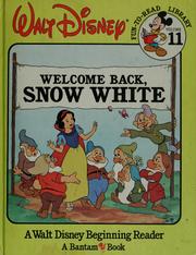 Cover of: Walt Disney's welcome back, Snow White