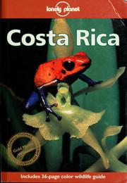 Cover of: Lonely Planet Costa Rica