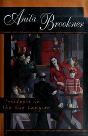 Cover of: Incidents in the Rue Laugier by Anita Brookner