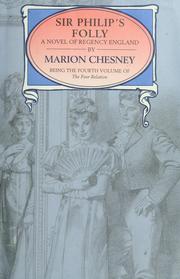 Sir Philip's Folly by M C Beaton Writing as Marion Chesney