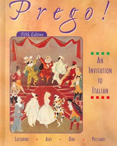 Prego! An Invitation to Italian 5th Edition by 