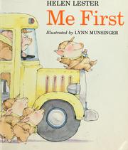 Cover of: Me first by Lester, Helen.