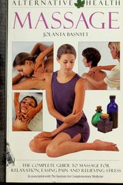 Cover of: Massage by Jolanta Basnyet