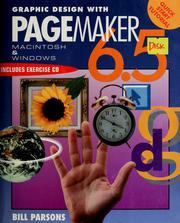 Cover of: Graphic design with PageMaker 6.5
