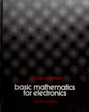 Cover of: Basic mathematics for electronics by Nelson Magor Cooke
