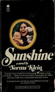 Cover of: Sunshine by Norma Klein