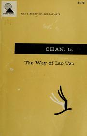 Cover of: The way of Lao Tzu (Tao-tê ching) by Laozi