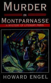 Cover of: Murder in Montparnasse