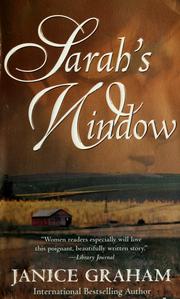 Cover of: Sarah's window by Janice Graham