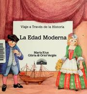 Cover of: La edad moderna