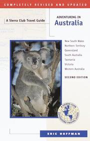 Cover of: Adventuring in Australia by Eric Hoffman
