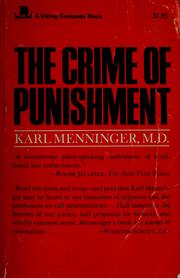 Cover of: The crime of punishment