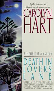 Cover of: Death in lovers' lane by Carolyn G. Hart
