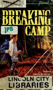 Cover of: Breaking camp