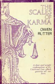 Cover of: The scales of Karma. by Owen Rutter