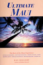 Cover of: Ultimate Maui | Ray Riegert