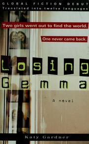 Cover of: Losing Gemma by Katy Gardner