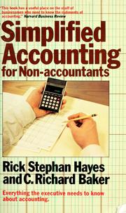 Cover of: Simplified accounting for non-accountants by Rick Stephan Hayes