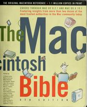 Cover of: The Macintosh bible by edited by Clifford Colby  [... et al.].