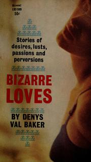 Cover of: Bizarre loves