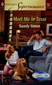 Cover of: Meet Me in Texas: Crystal Creek (Harlequin Superromance No. 1271)