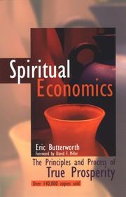 Cover of: Spiritual Economics by Eric Butterworth