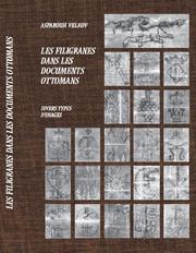 Cover of: Les filigranes dans les documents ottomans by Asparukh Velkov