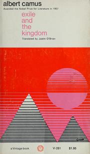 Cover of: Exile and the Kingdom by Albert Camus