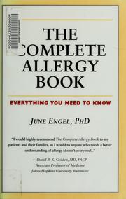 The complete allergy book