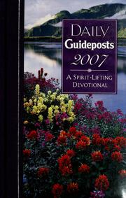 Cover of: Daily guideposts 2007 by 