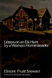 Cover of: Letters on an elk hunt