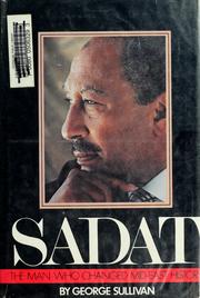 Cover of: Sadat: the man who changed Mid-East history