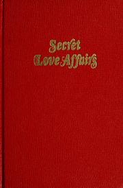 Cover of: Secret love affairs